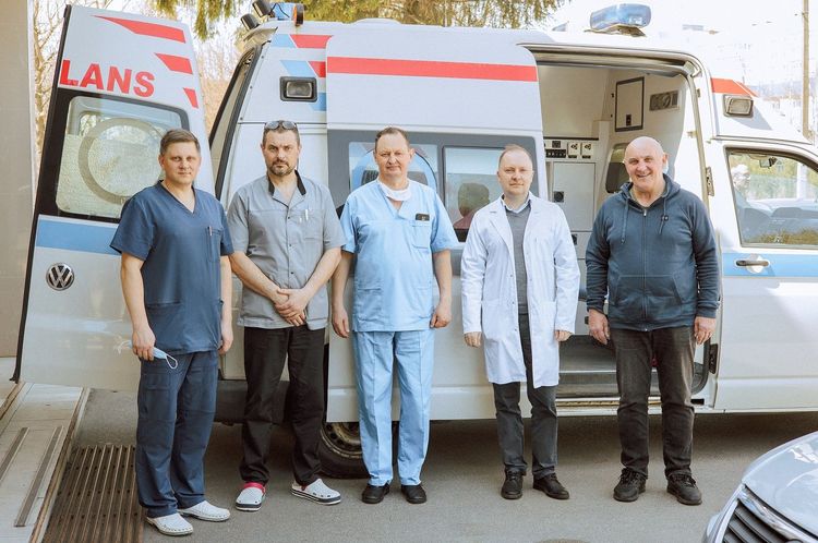 ASWU | Автомобіль швидкої медичної допомоги для Вінницької лікарні