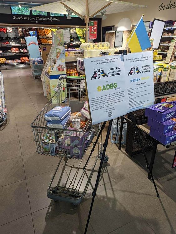 ASWU | Австрійські магазини підтримують Україну
