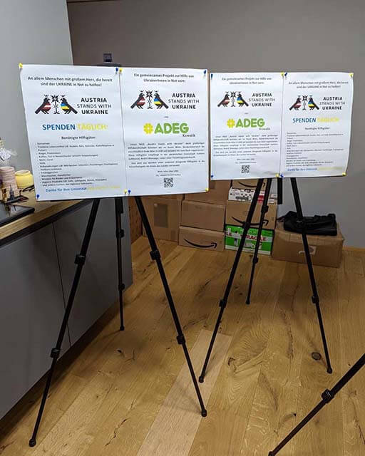 ASWU | Австрійські магазини підтримують Україну